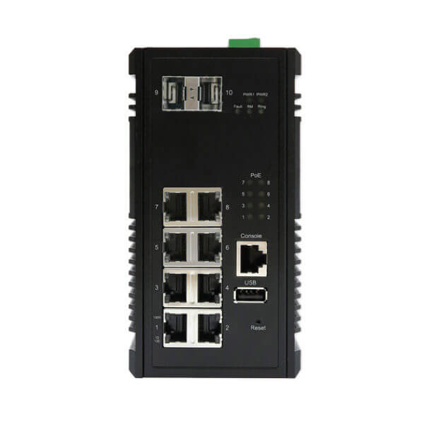 KY CPX0802 10GbE PoE Ethernet Switch
