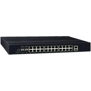 KY MPX2404 28 port layer 2 POE industrial ethernet swtich