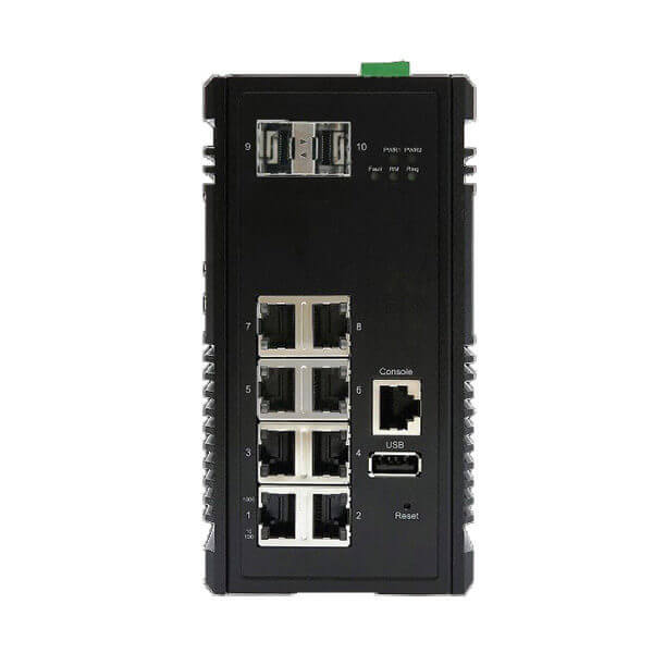 KY MSX0802 layer 2 managed industrial ethernet switch