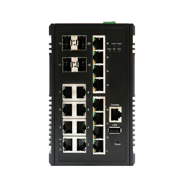 KY MSG1604 managed layer2 ethernet switch gigabit uplink