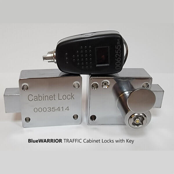 bluewarrior bluetooth traffic cabinet locks